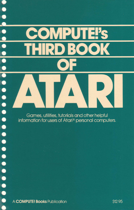 Cover of Compute!'s Third Book of Atari