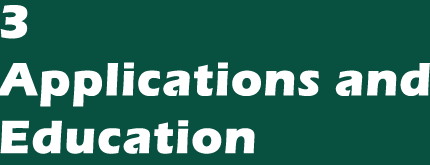3: Applications and Education