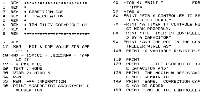 Corection Cap listing pg.1