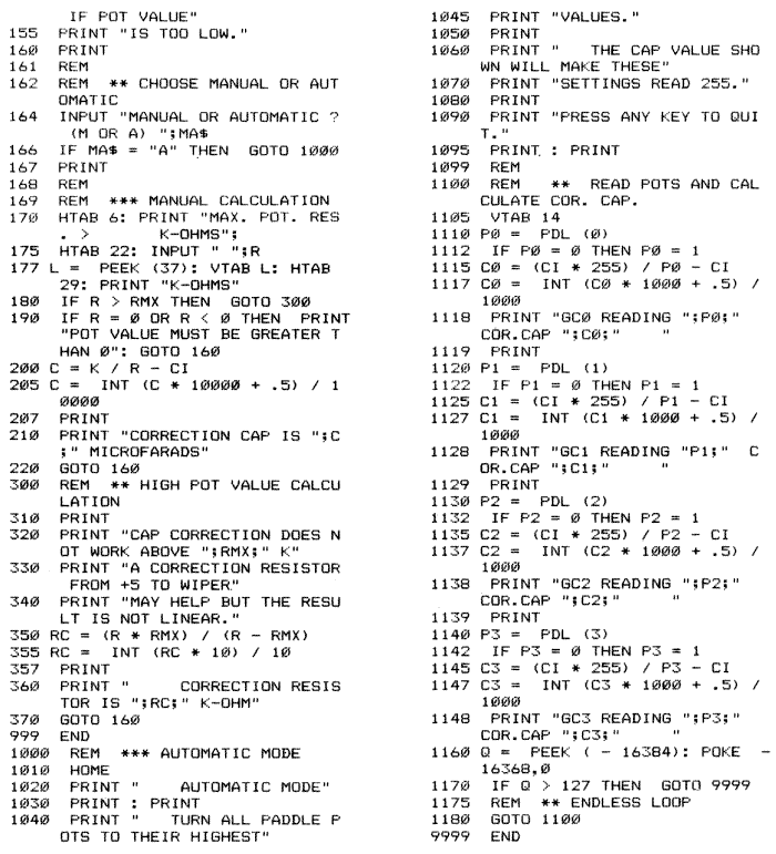 Corection cap listing pg.2