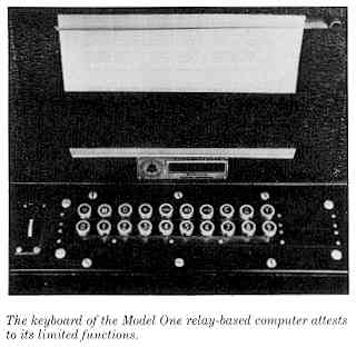 keyboard of the Model One