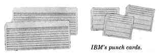 IBM's punch cards