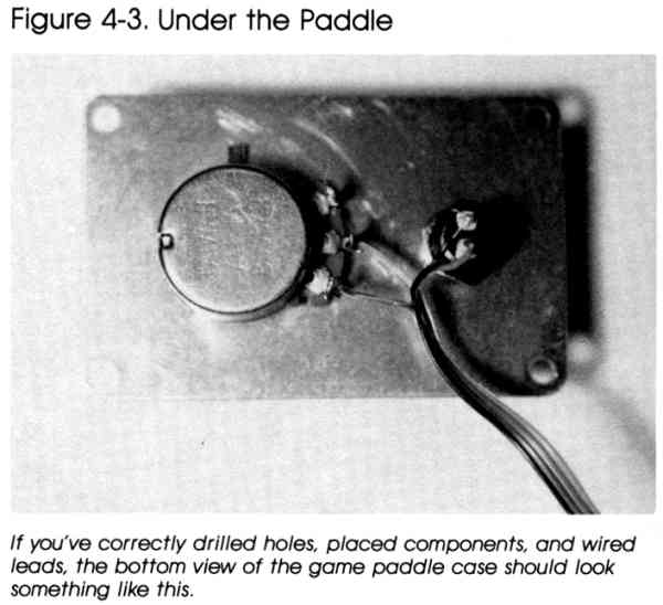 Figure 4-3. Under the Paddle